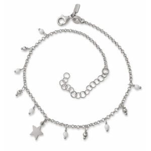Tobillera bolas estrella