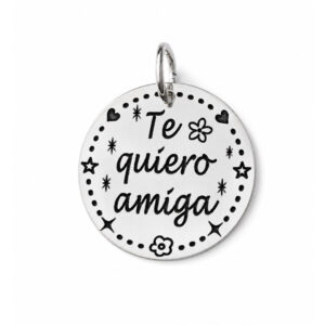 Colgante " Te quiero amiga "